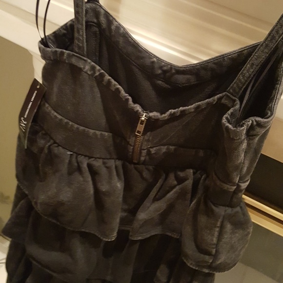 GREY RUFFLE DRESS! - Picture 4 of 5